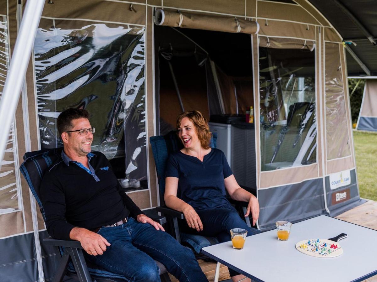 Nice Tent Lodge On A Campsite, Bordering The Forest, Luxembourg At 27 Km Medernach Экстерьер фото